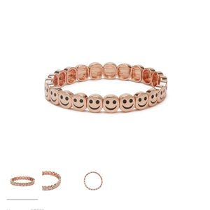 Lisa Gozlan’s Rose Gold Smile Bracelet in 7”